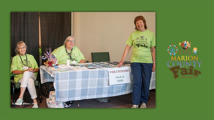Marion County Fair - volunteers