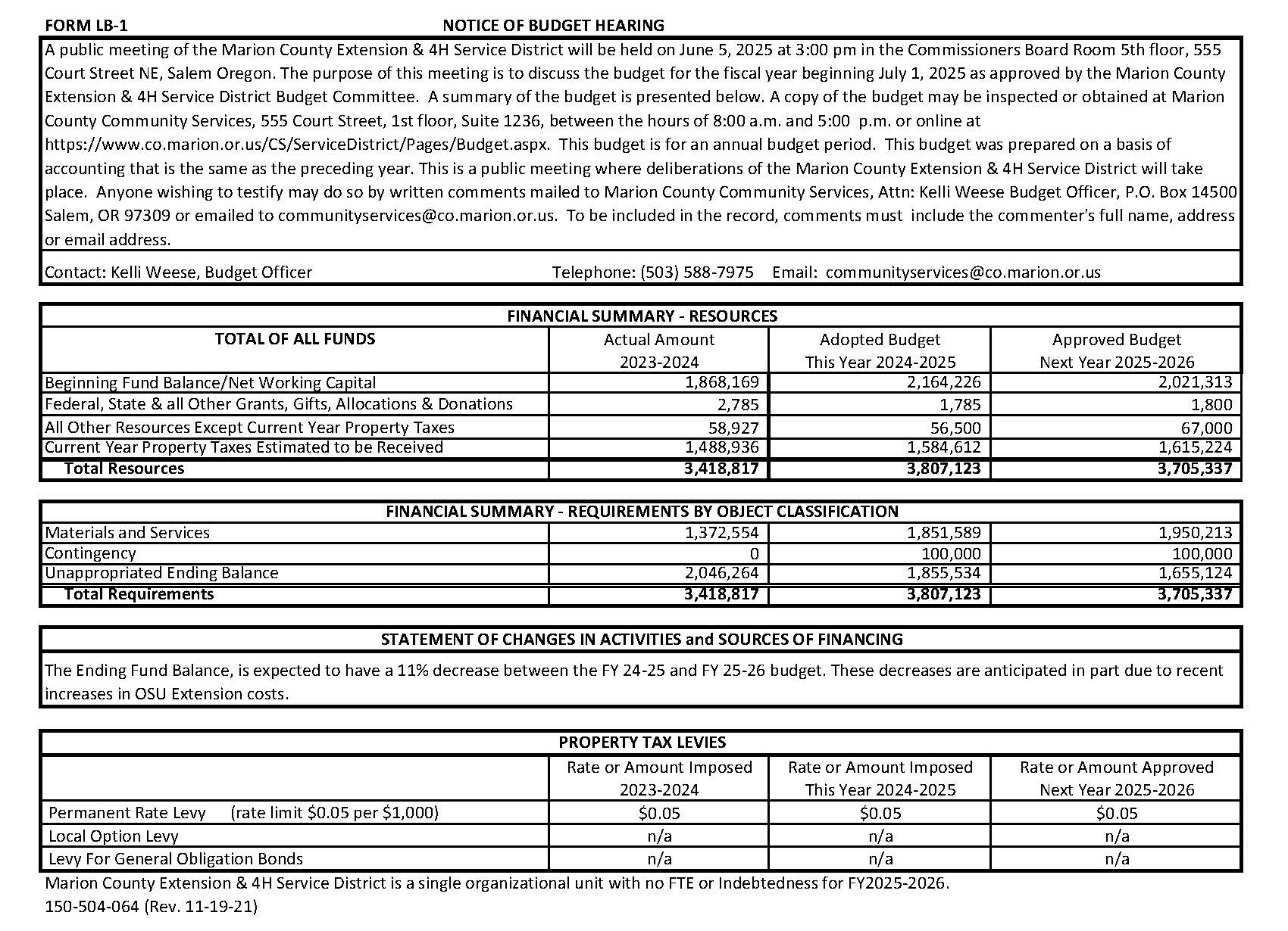 Notice of Budget Hearing LB 1 FY 25-26.jpg