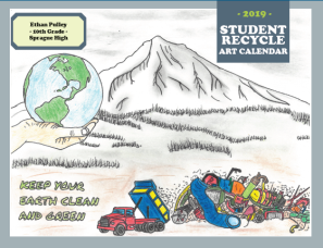 Student Recycle Art Calendar