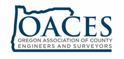 Oregon Association of county Engineers and Surveyors (OACES) logo